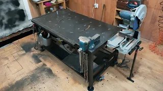 Making Welding Table part-1....Kaynak (Demir) masası yapımı-1....