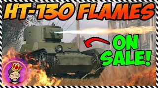 HT-130🔥Flamethrower Tank in Enlisted! • Hot Piece of Gimmick • MeAdmiralStarks