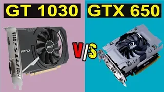 GT 1030 vs GTX 650 GPU | GTA 5 Gaming Test
