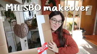 IKEA Greenhouse Cabinet MAKEOVER! | redoing my MILSBO!
