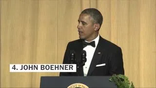 Obama's best jokes from the 2014 WHCD