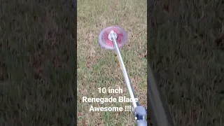 10 inch Renegade cutting blade for weed eater.