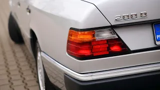w124 Mercedes-Benz 200D - 75 hp is enough to be happy