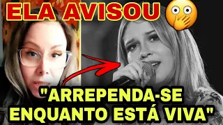 💣💣 SARAH SHEEVA mandou recado dias atrás para  MARÍLIA MENDONÇA "CLAME À DEUS  ENQUANTO ESTÁ VIVA" 😱