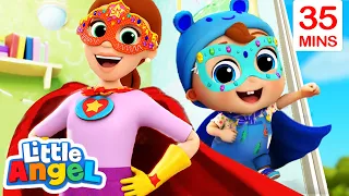 My Mommy Is A Superhero! + More Little Angel Kids Songs & Nursery Rhymes