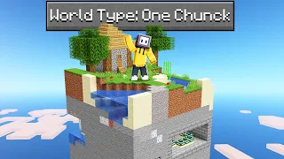 MINECRAFT BUT LOGGY YOU HAVE ONLY ONE CHUNK