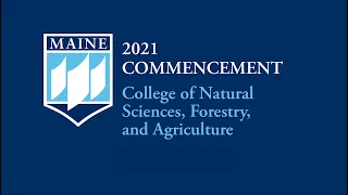 UMaine Virtual Commencement 2021 NSFA