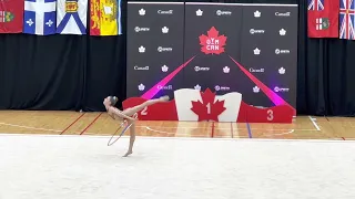 Kate Vetricean Hoop Finals – Canadian Championship 2023 – 3rd Place Junior