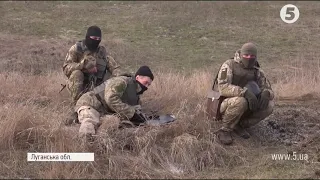 Навчання артилерійських розвідників на Луганщині