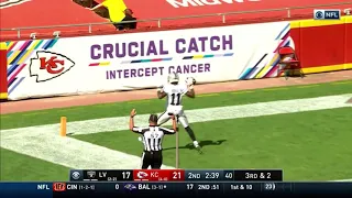Henry Ruggs First Career NFL Touchdown vs Chiefs || 72 yard TD