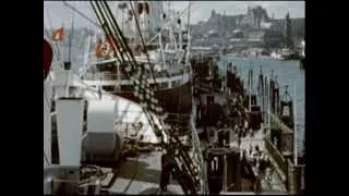 The port of Hamburg in 1938