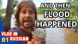 Vlog For Learning Russian: Our Hut On Water (with subtitles)