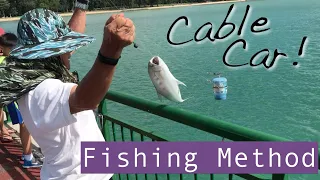 Cable Car Fishing @ Bedok Jetty, ECP [See the catch!]