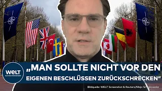 NATO-BEITRITT DER UKRAINE: "Stoltenberg hat nur die Beschlusslage in der Nato wiedergegeben"