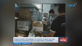 Saksi: Supermarket at bodega na source umano ng mga underground...