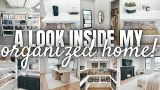 2024 NEW HOUSE ORGANIZED HOME TOUR | HOW I ORGANIZE MY HOME | SEE INSIDE MY ORGANIZED HOME 2024