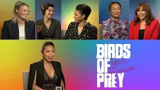 HARLEY QUINN: BIRDS OF PREY - BEST INTERVIEW EVER! Margot Robbie and cast on Bloopers, CGI and more!