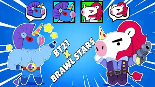 10 BT21 X Brawl Stars Skins With Pins & Icons (Idea)