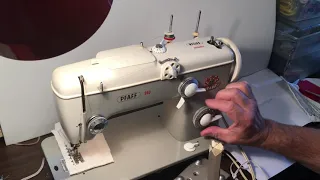 Pfaff 260 special stitches demonstration