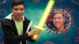 PHD | Phim Hài Trận Chiến Covid | Covid Battle