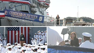 B-Roll of Vice President's Visit to USS Howard