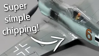 Simple Paint Chipping For Your Models! Tutorial & Guide for Beginner Modellers