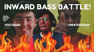 PIRATHEEBAN vs VOCODAH | Grand Beatbox Battle Online 2020 | REACTION!!!