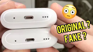 CUIDADO‼️ AIRPODS Pro 2 Fake Vs Original 😰 REVISIÓN TOTAL - 2024