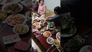 my Korean mother in law birthday  #views #asmr #tranding #viralshort #viralshort #