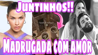 Andressa Suita em MADRUGADA tomando aquele CHAZINHO com MARIDÃO.