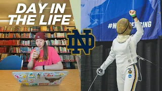 Day in the Life: D1 Student Athlete at the University of Notre Dame // 我在聖母大學做學生運動員的一天