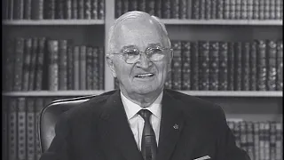 MP2002-360 Former President Truman Discusses the Recognition of Israel