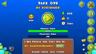 Tape 019 by DtDtDjuD3| Geometry Dash