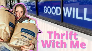 Thrift With Me + Haul | What I Got For $237.00 At Goodwill