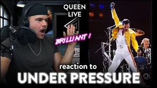 QUEEN Reaction Under Pressure Live Wembley (UNSTOPPABLE!) | Dereck Reacts