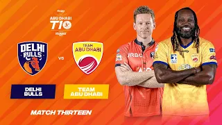 Match 13 HIGHLIGHTS | Delhi Bulls vs Team Abu Dhabi | Day 6 | Abu Dhabi T10 Season 5