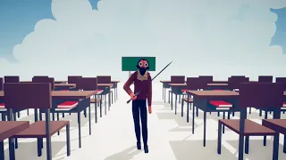 1 vs 1 All Units Friendly Competition but in CLASSROOM TABS Mod Totally Accurate Battle Simulator