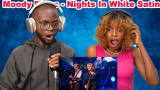 OH MY GOSH!!.. | OUR TIME HEARING Moody Blues - Nights In White Satin REACTION🤯