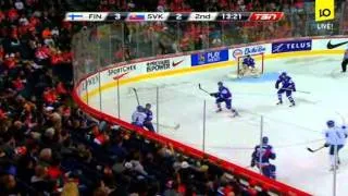 IIHF WJC 2012. QF. Finland — Slovakia 8:5