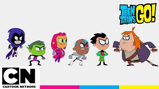 Dentro la sigla dei Flintstones | Teen Titans Go! | Cartoon Network Italia