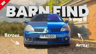 Dust to Glory: Detailing a BARN FIND Clio 182