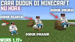 CARA DUDUK DIMANA SAJA || MINECRAFT TUTORIAL || NO HOAX 😱