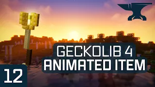 Minecraft 1.19.4 - Forge Modding Tutorial: Geckolib 4 - Animated Item | #12