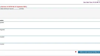 CS614 (Data Warehousing) Quiz  Solved Spring 2020