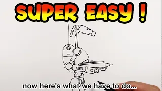 How to draw a star wars droid | Easiest Way To Draw