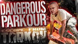 Dangerous parkour - Escape From Tarkov Highlights - EFT WTF MOMENTS  #182