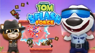 Talking Tom Splash Force | Officer Hank | Full-Screen Walkthrough Gameplay