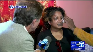 WOMAN ATTACKED AT AIRTRAIN STATIONIN QUEENS SPEAKS OUT