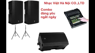 MACKIE THUMP15A - DL1608, bộ đôi siêu phẩm cho phòng trà, hay các không gian chơi nhạc.