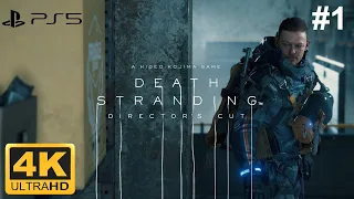 Death Stranding Director's Cut - PS5 - 4K - No Commentary - Part 1